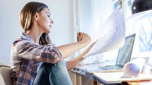 Woman assessing her superannuation