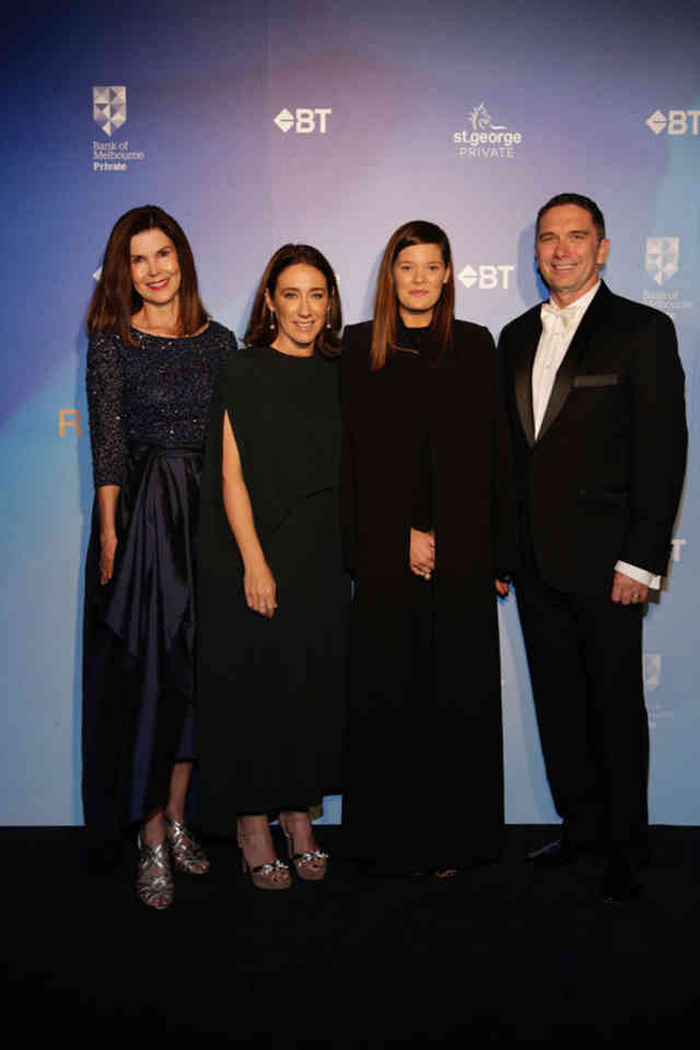 Jane Watts, Edwina McCann, Kacey Devlin, Brad Cooper at BT Runway for Success 2017