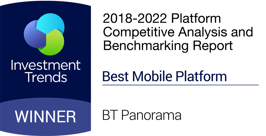Investment Trends award for Best Mobile Platform 2022