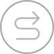 winding path icon