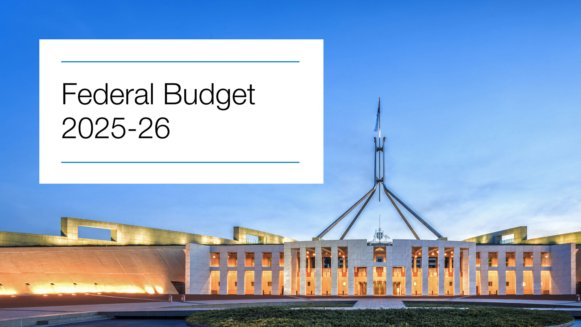 Federal Budget 2025-26